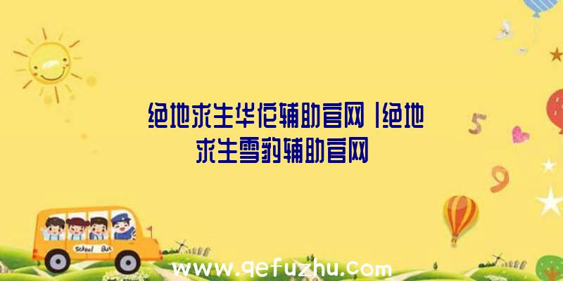 「绝地求生华佗辅助官网」|绝地求生雪豹辅助官网